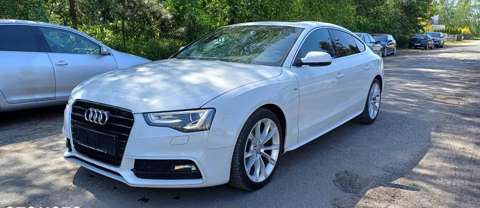 wielkopolskie Audi A5 cena 46900 przebieg: 163000, rok produkcji 2012 z Leszno